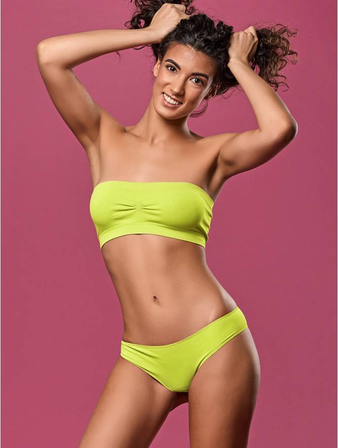 Luigi di Focenza BRASILIANA DONNA GIALLO FLUO' Italia