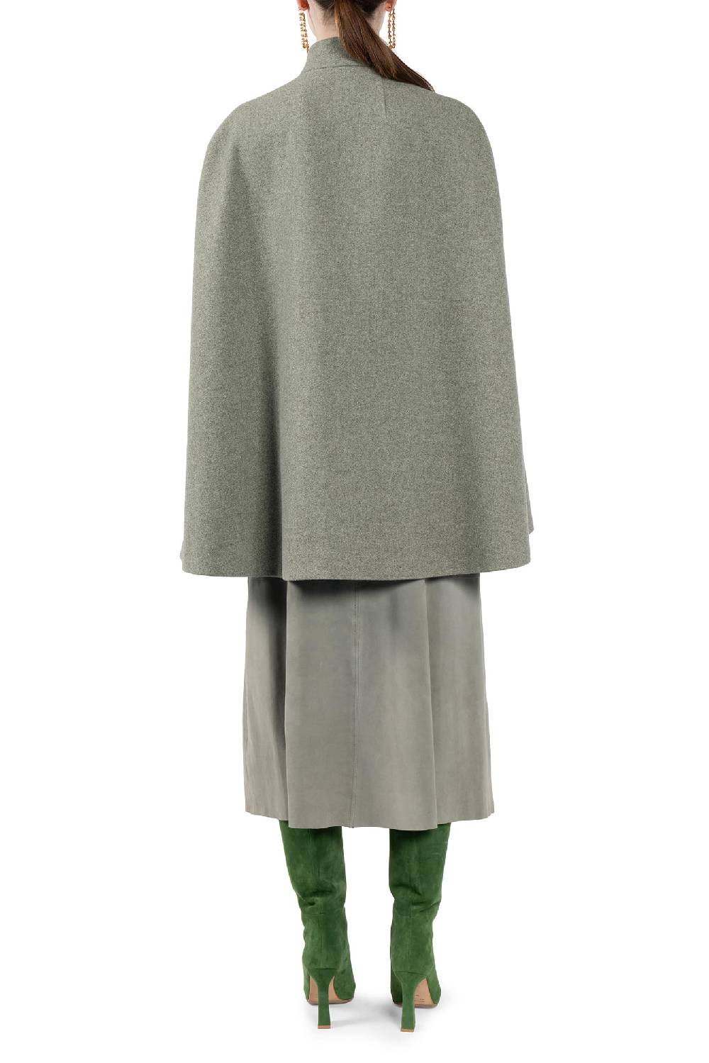 Luisa Beccaria Mantella Reglan in lana Vendita