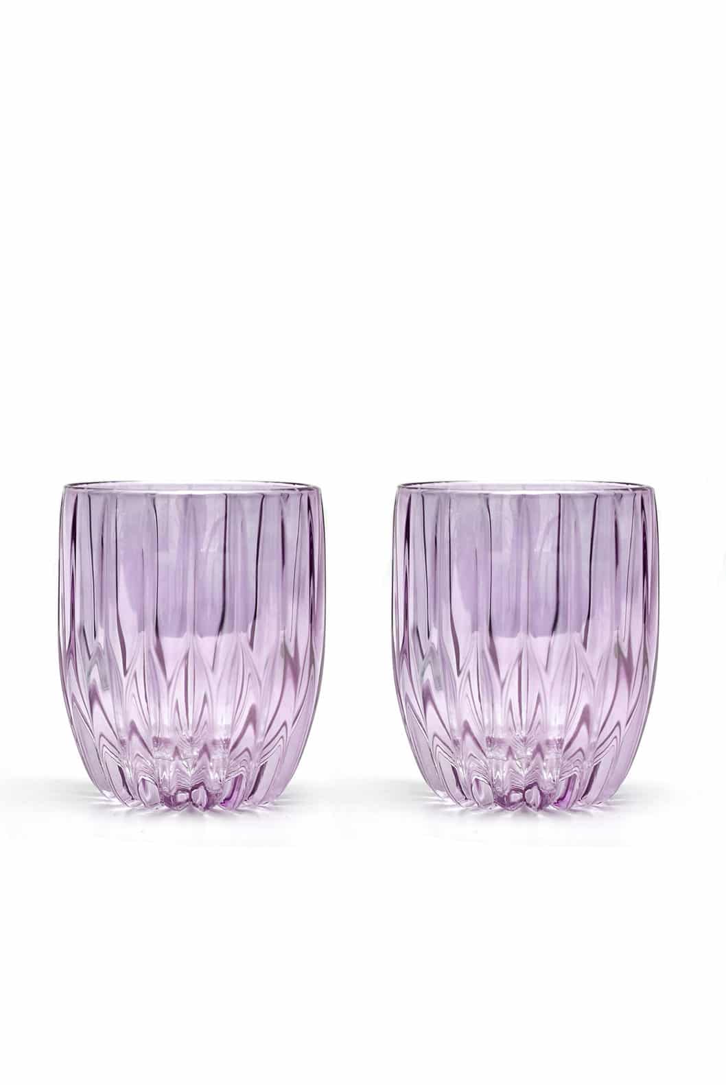 Luisa Beccaria Viola Set Di Due Piccoli Bicchieri Tumbler Sconto