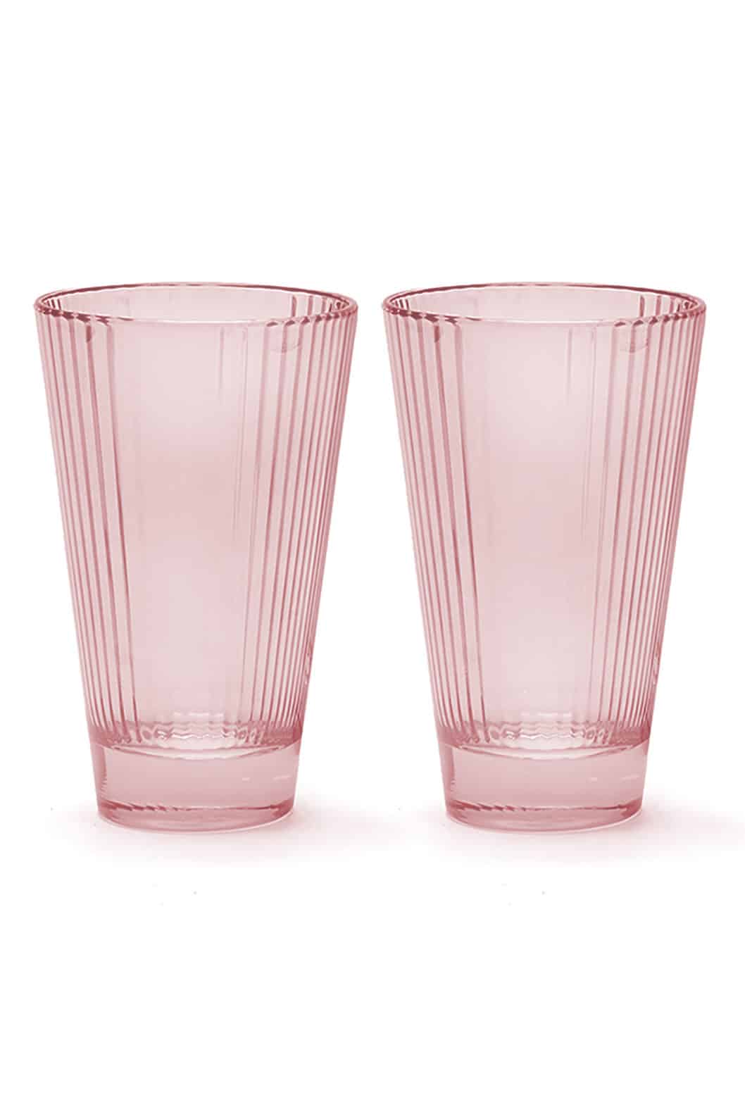 Luisa Beccaria Set Rosa Di Due Bicchieri D'acqua Iside Online