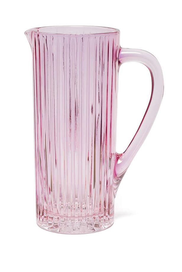 Luisa Beccaria Brocca Rigata Rosa Prestige in Vetro
