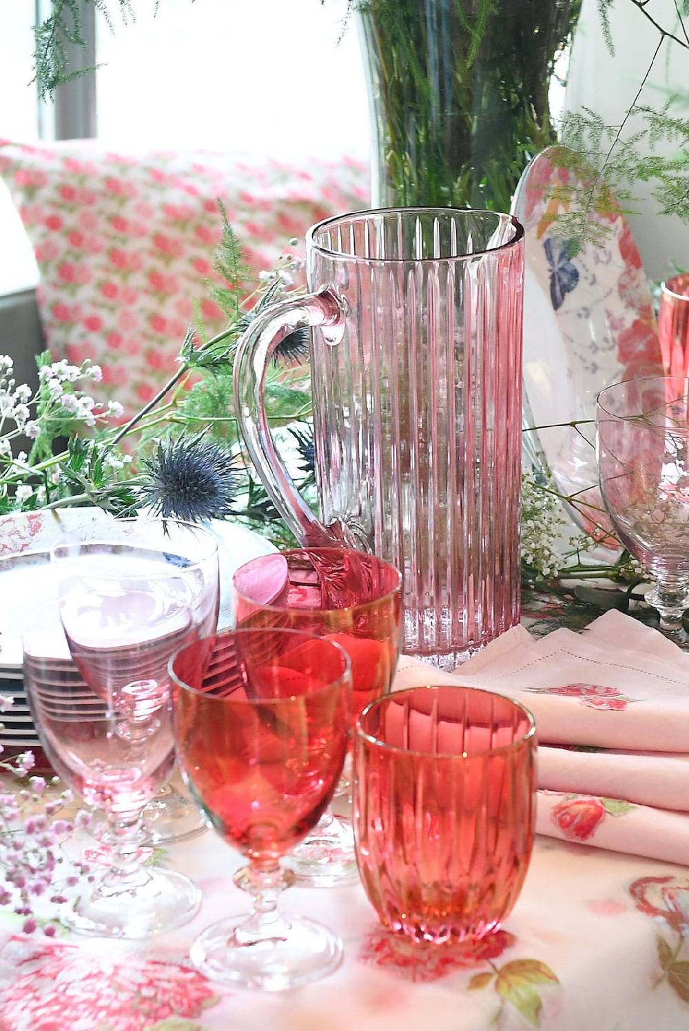 Luisa Beccaria Brocca Rigata Rosa Prestige in Vetro Hotsell