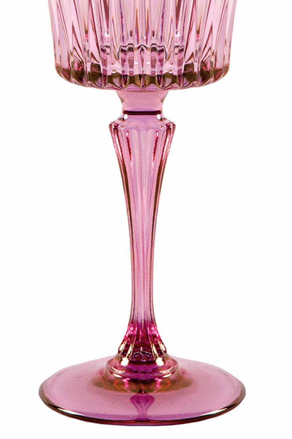 Luisa Beccaria Sfumatura dal rosa al viola Set di due bicchieri d'acqua Domina 2025