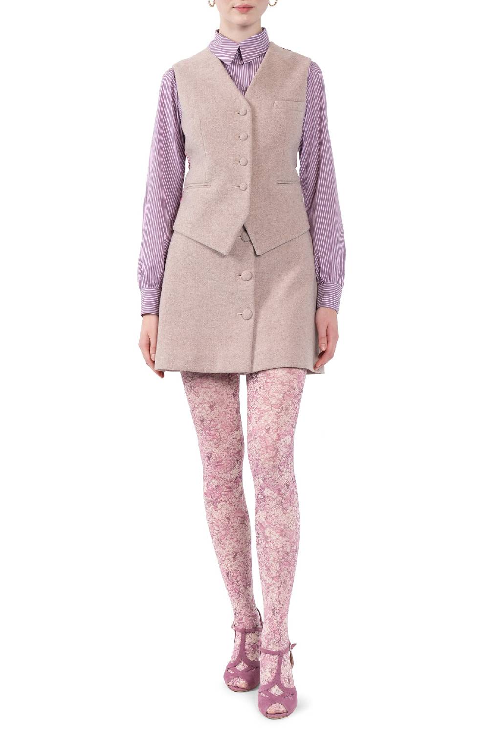 Luisa Beccaria Gilet di lana Nuovo