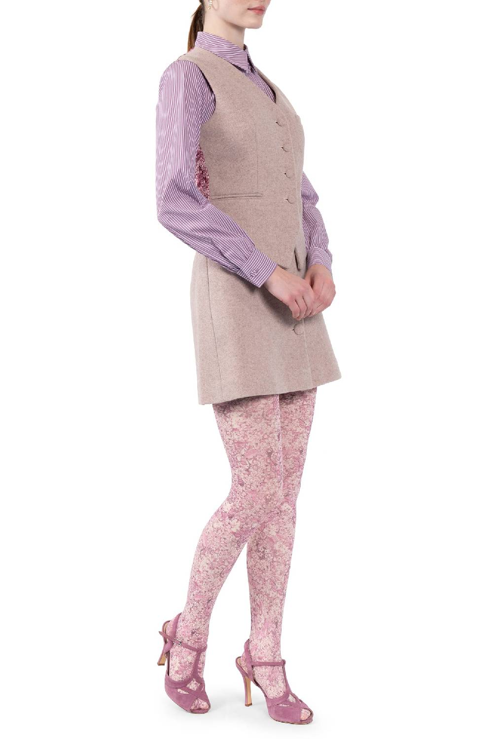 Luisa Beccaria Gilet di lana Nuovo