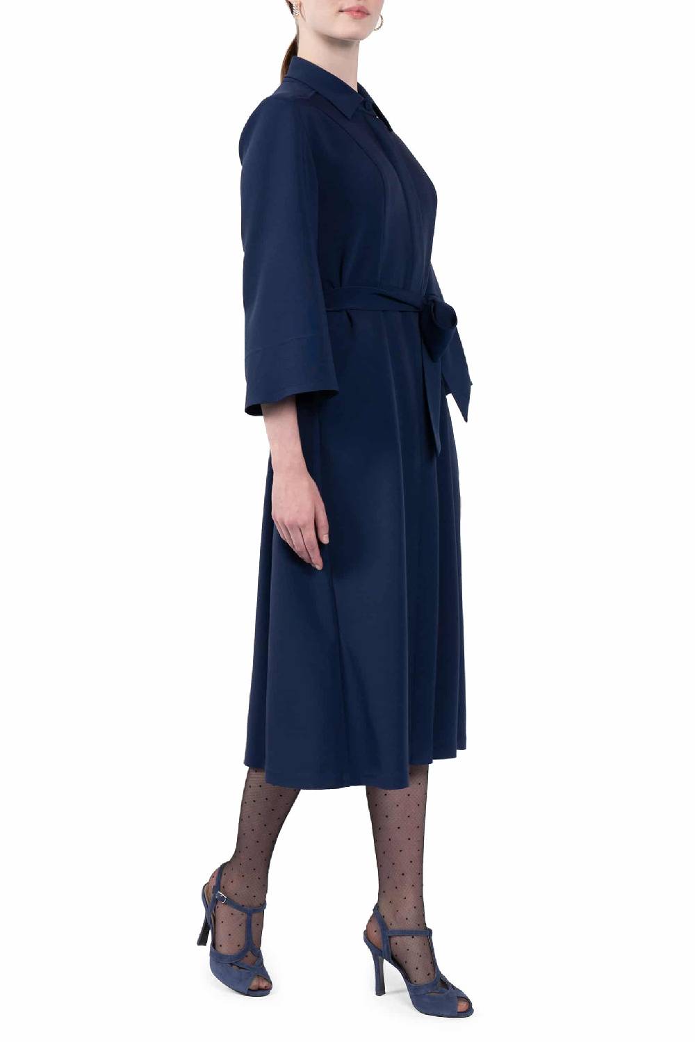 Luisa Beccaria Abito elasticizzato in cady Fino Al -60%