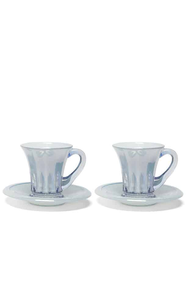 Luisa Beccaria Set Blu Di Due Tazze Da Caffè Doge Saldi