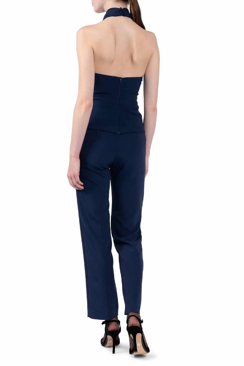 Luisa Beccaria Pantaloni elasticizzati in cady a sigaretta I Più Venduti