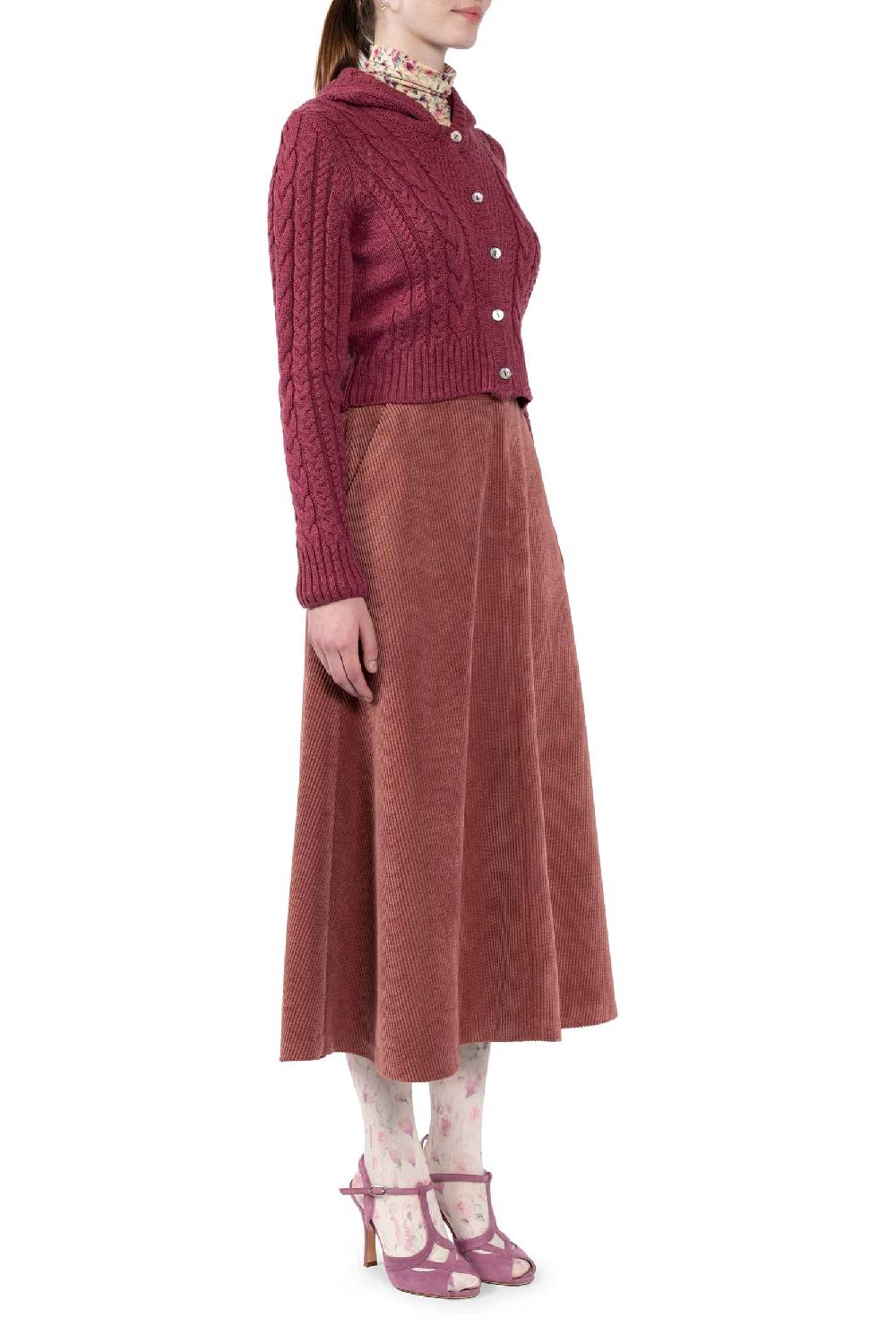 Luisa Beccaria Cardigan con cappuccio Fino Al -60%