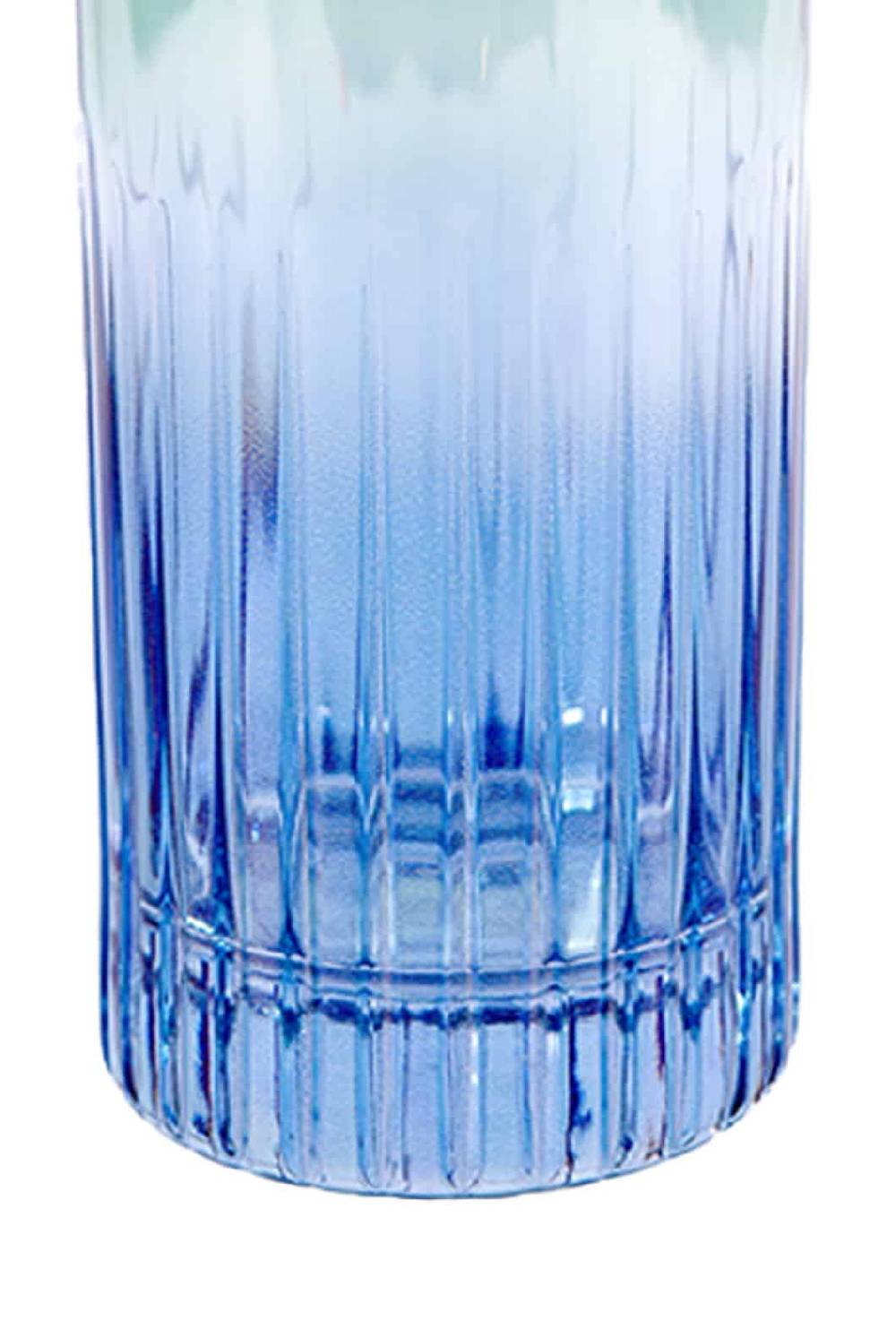 Luisa Beccaria Tonalità Blu Al Verde Set Di Due Grandi Bicchieri Tumbler Sconto