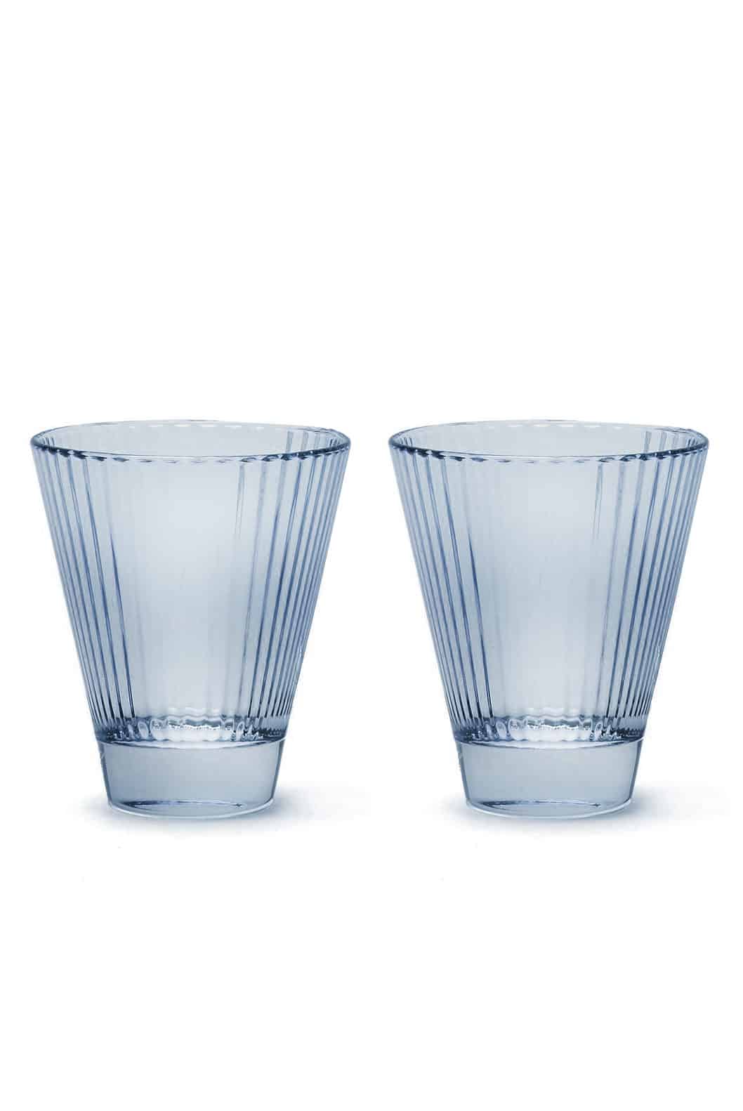 Luisa Beccaria Set Blu Di Due Bicchieri Di Vino Iside Spedizione Gratuita