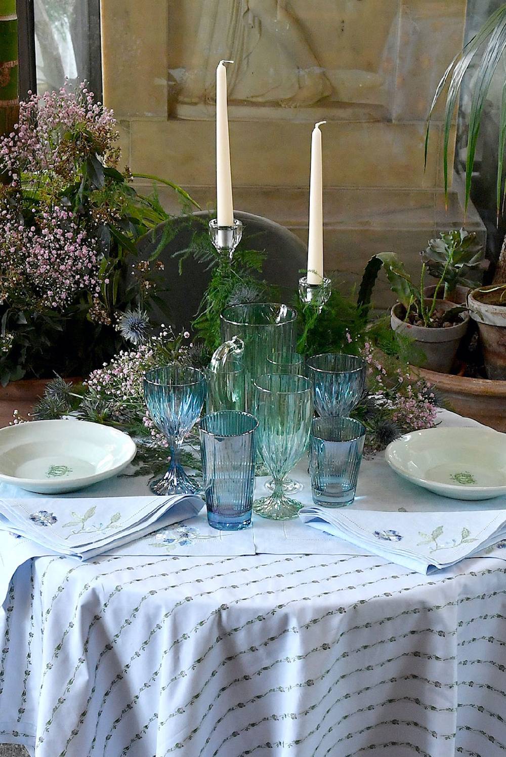 Luisa Beccaria Brocca Rigata Verde Prestige in Vetro Prezzo Ridotto