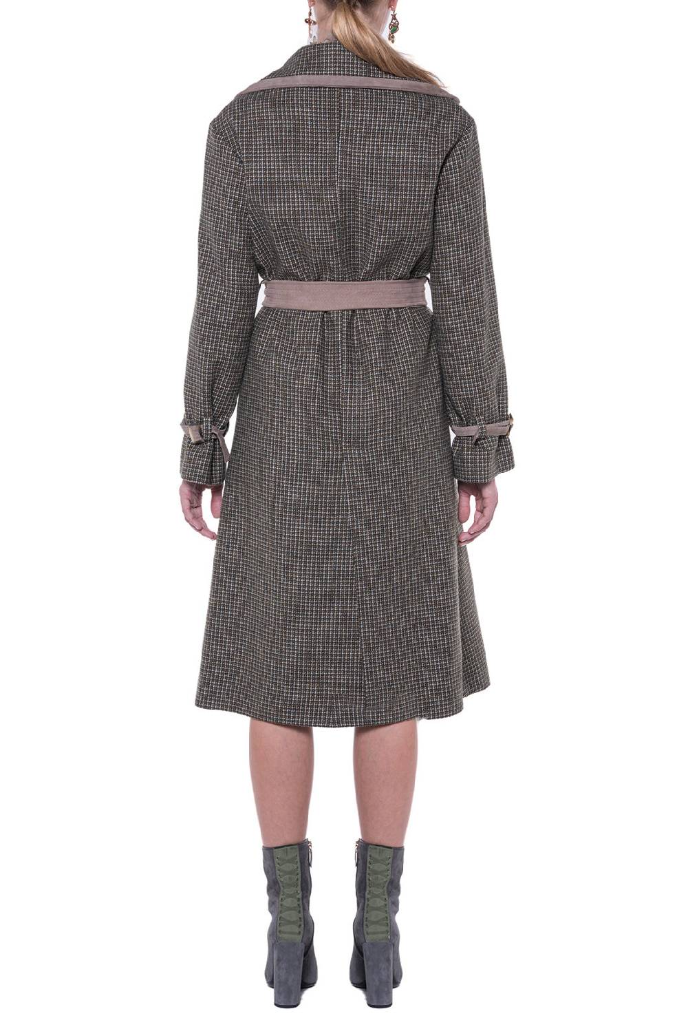 Luisa Beccaria Cappotto in tweed Moda