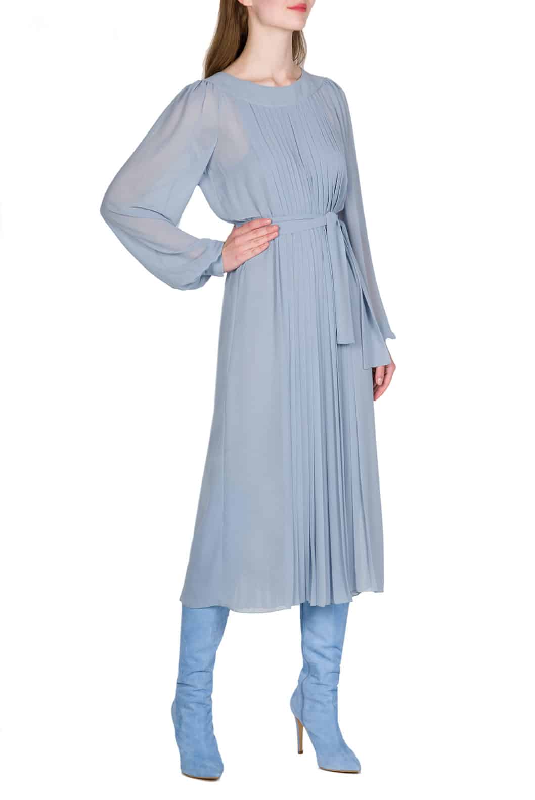 Luisa Beccaria Abito in chiffon plissettato Italia