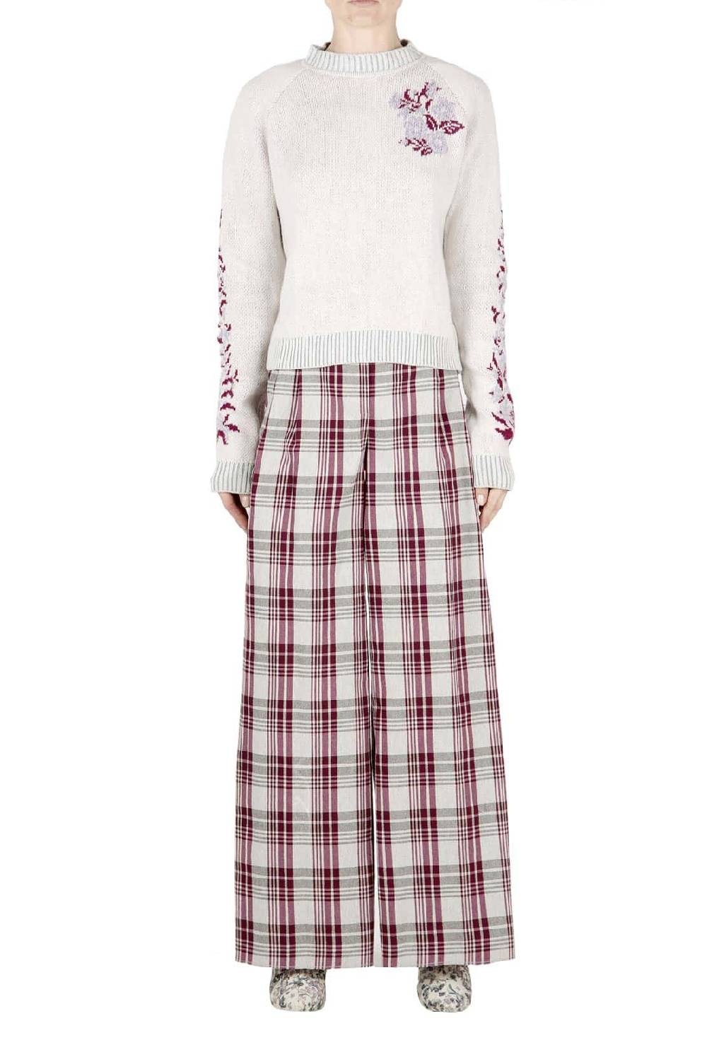 Luisa Beccaria Maglia Girocollo Cashmere Negozi Online