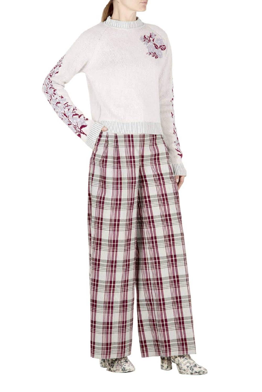 Luisa Beccaria Maglia Girocollo Cashmere Negozi Online