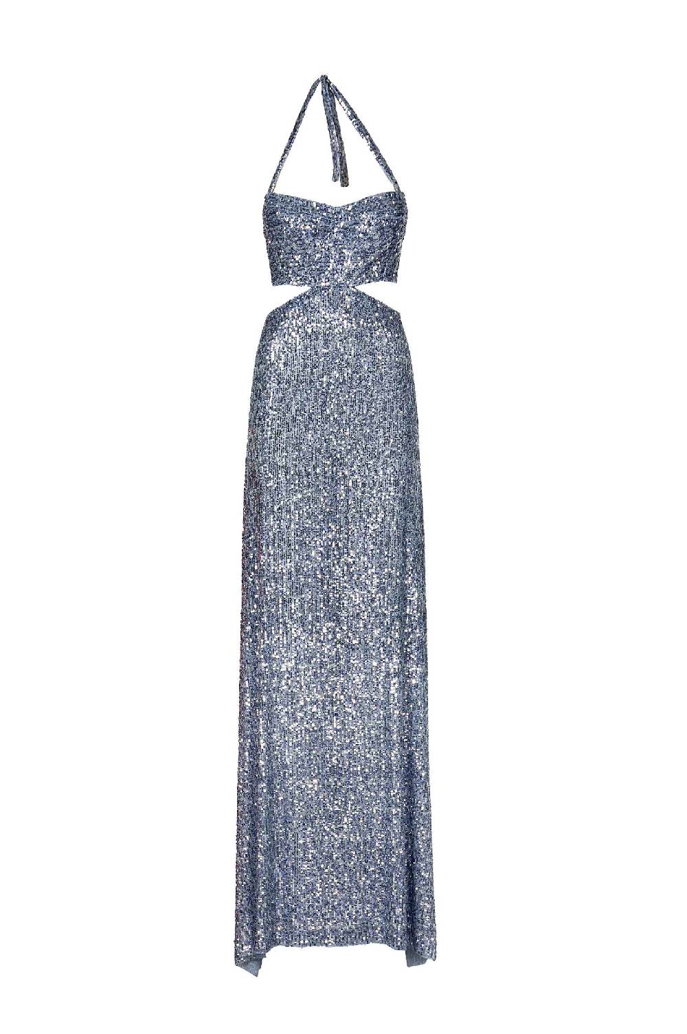 Luisa Beccaria Abito con ritagli di paillettes