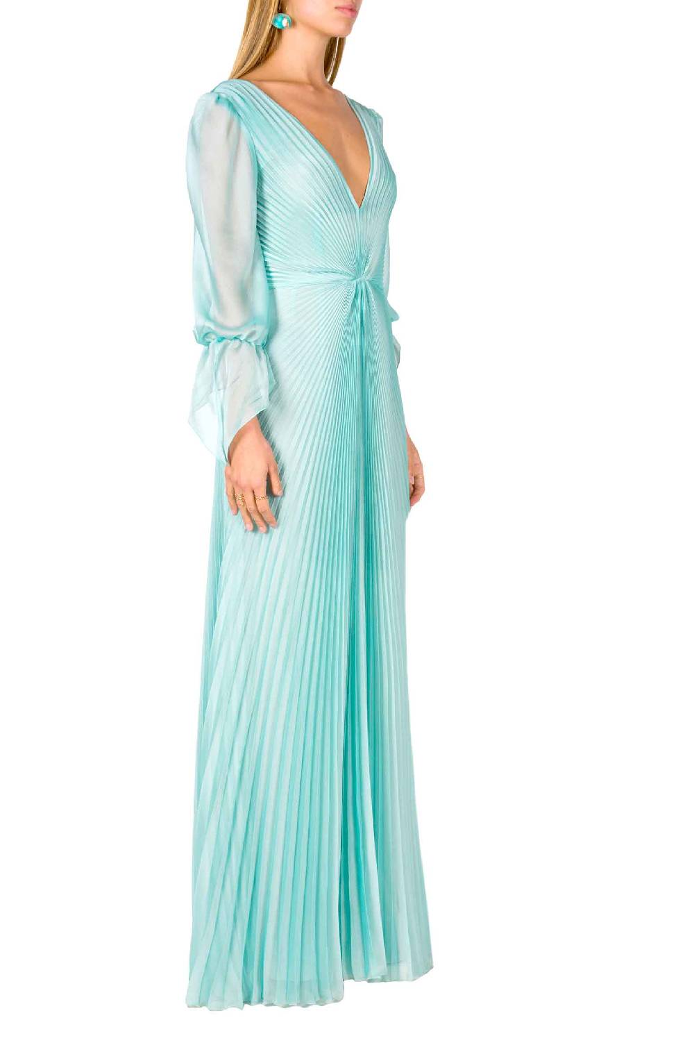 Luisa Beccaria Abito lungo in chiffon Angelina Spedizione Gratuita
