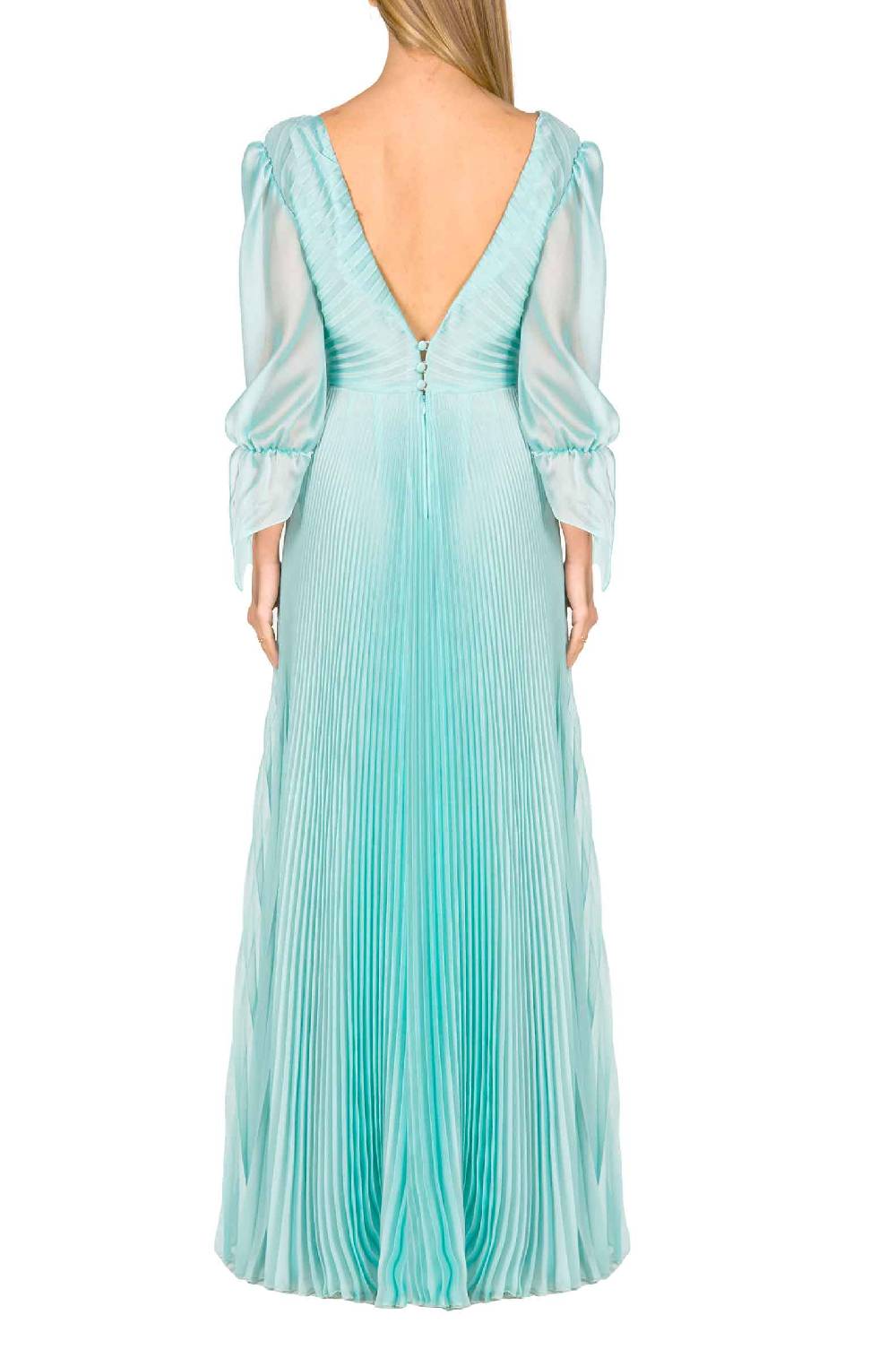 Luisa Beccaria Abito lungo in chiffon Angelina Spedizione Gratuita