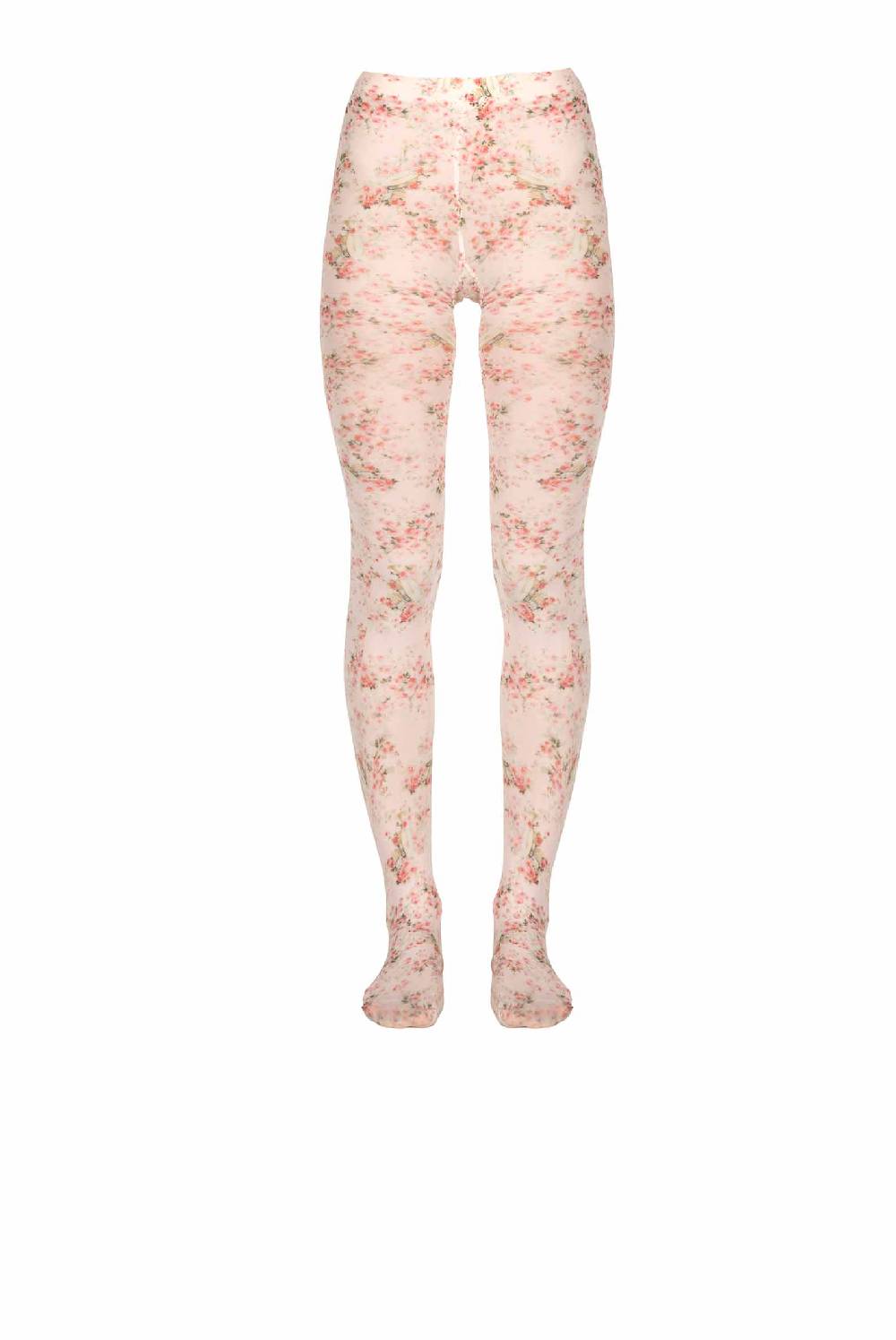 Luisa Beccaria Collant Jersey Rose Buds Rosa Ultimi tre giorni