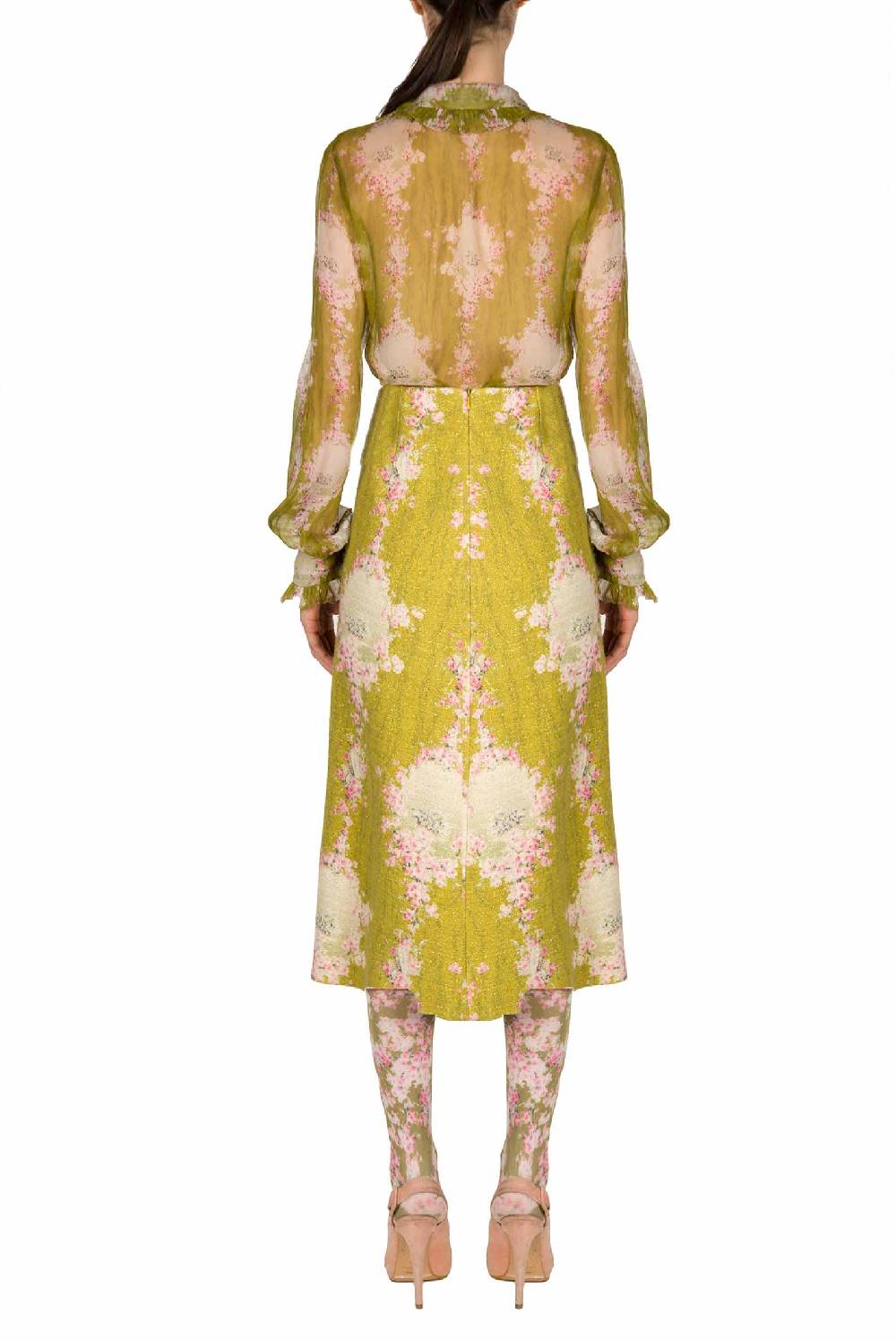 Luisa Beccaria Cerchio Di Lana Di Rose Gonna Fino al 50% di sconto