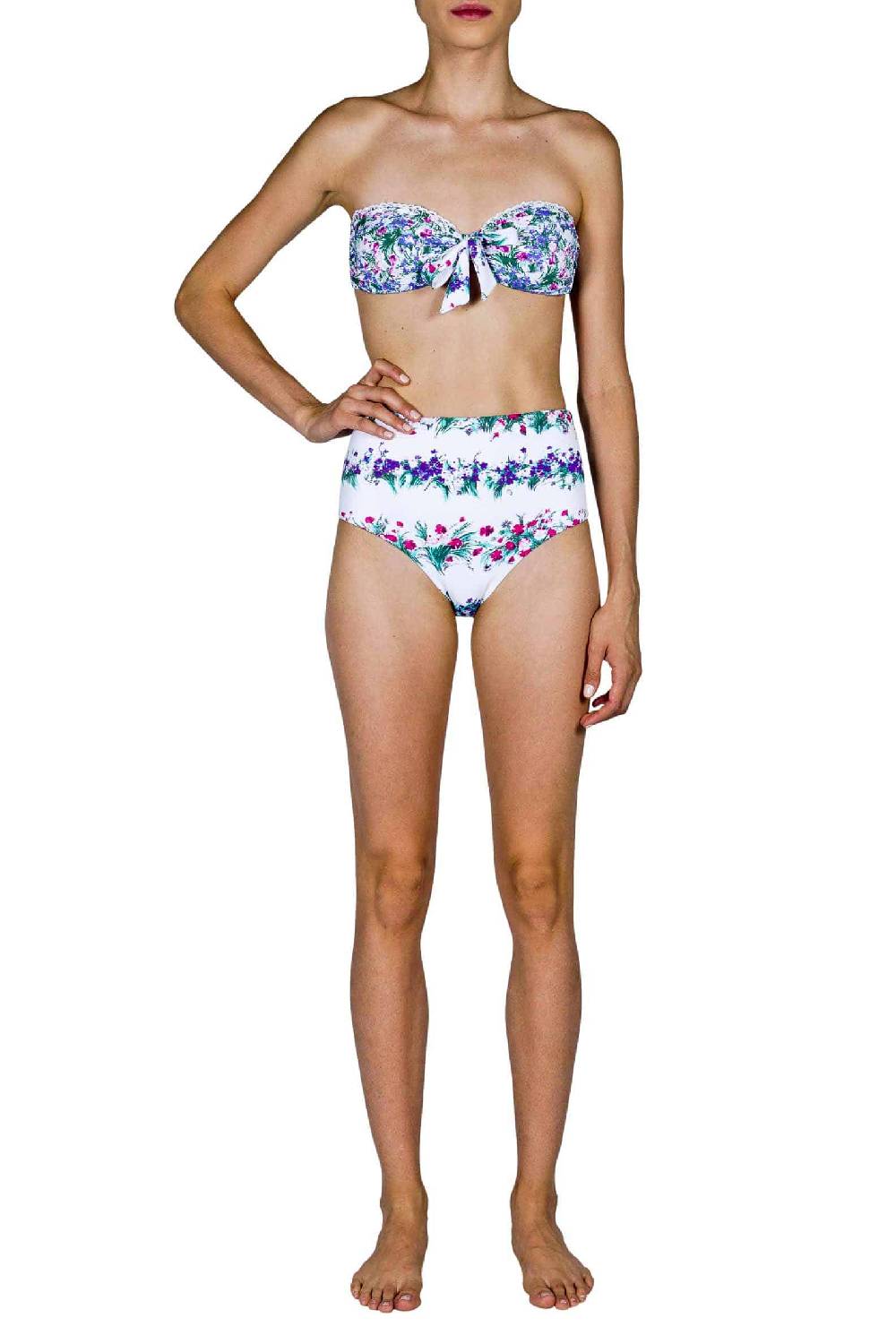 Luisa Beccaria Bikini a fascia e vita alta Negozi Online
