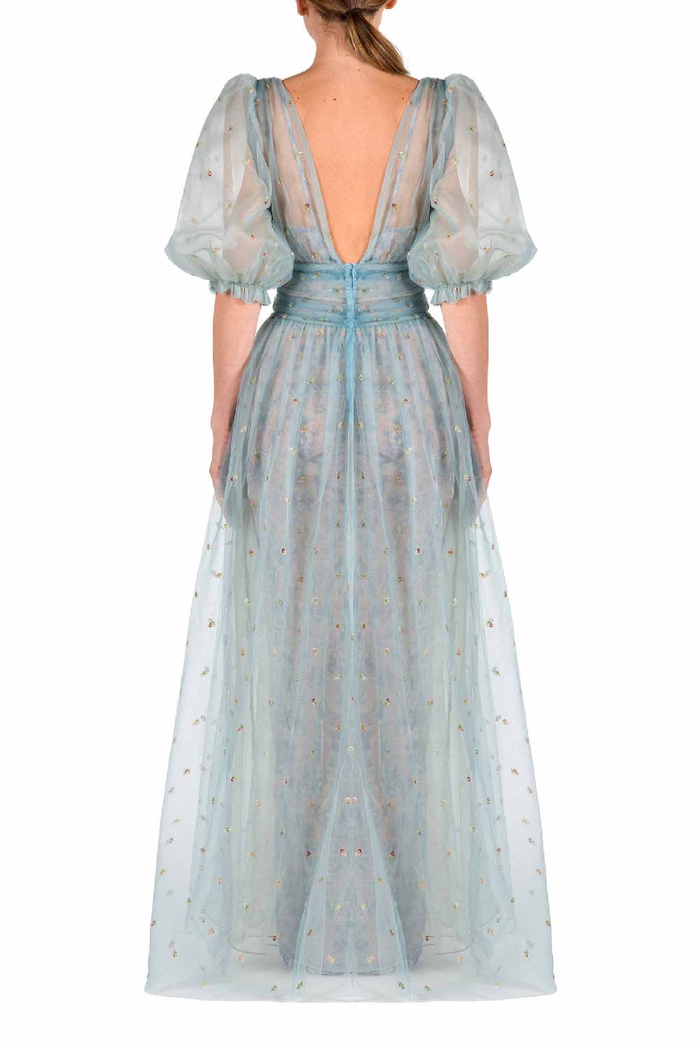Luisa Beccaria Abito in tulle ricamato Convenienza