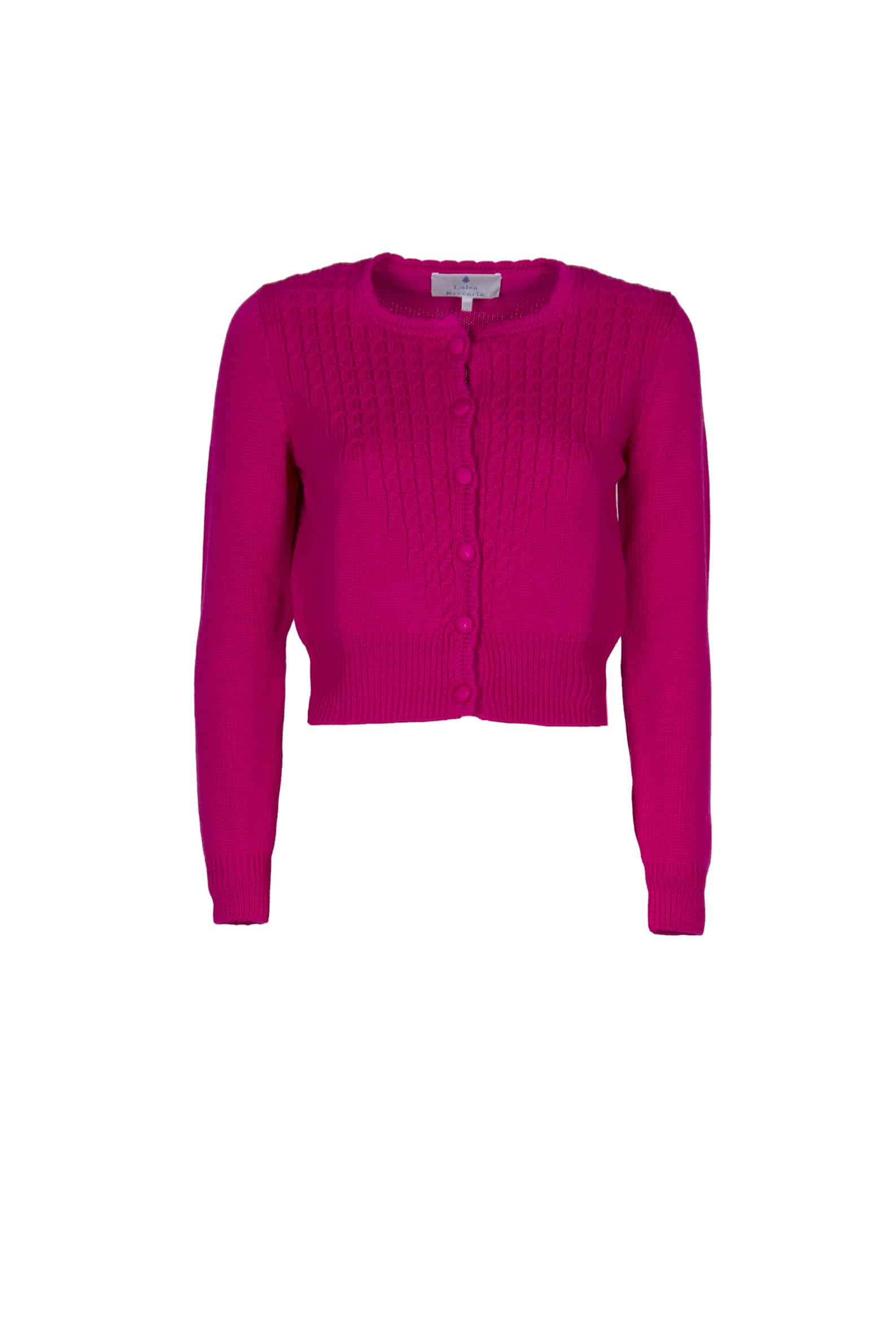 Luisa Beccaria Cardigan In Maglia A Trecce Con Bottoni Marc Prezzo di fabbrica