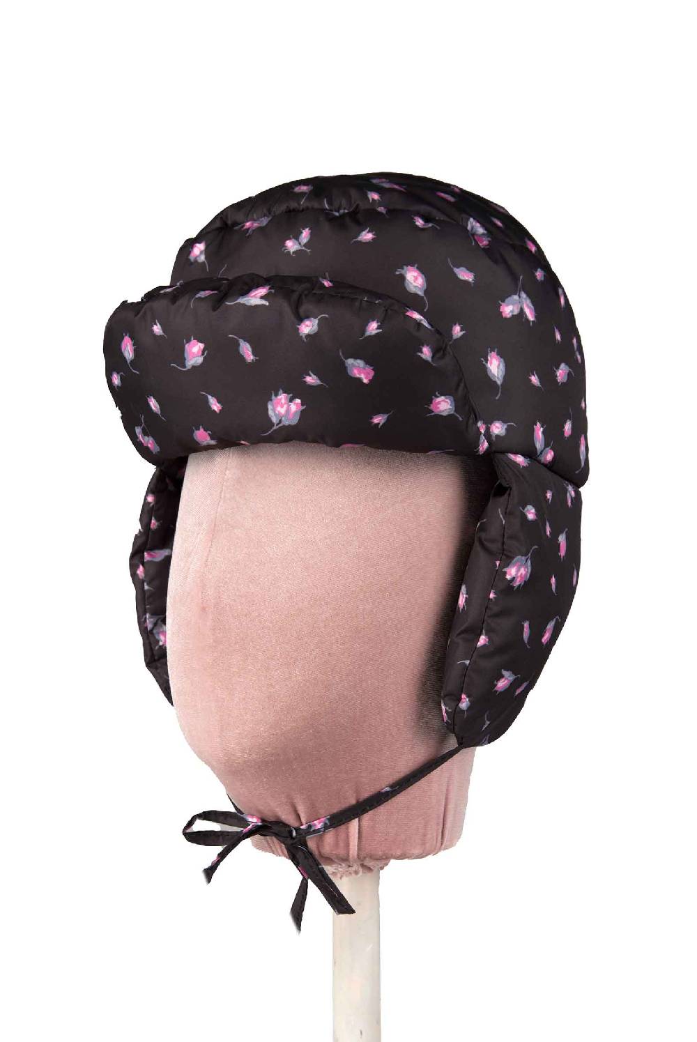 Luisa Beccaria Cappello da aviatore nero Winter Garden Offerta Anniversario