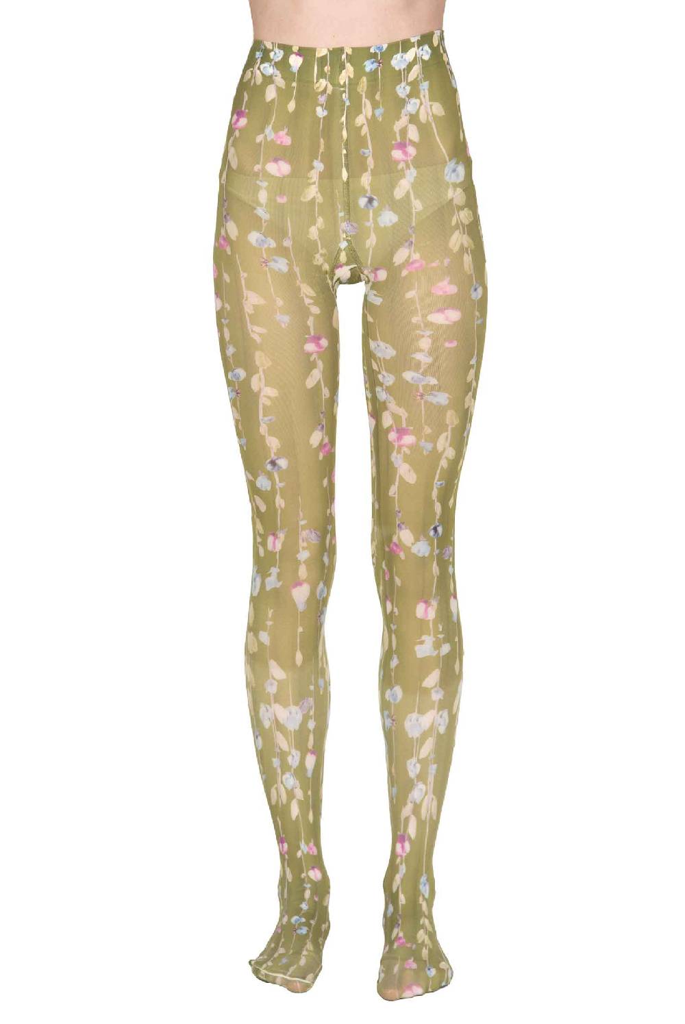 Luisa Beccaria Collant con ghirlanda di fiori Fino al 65% di sconto