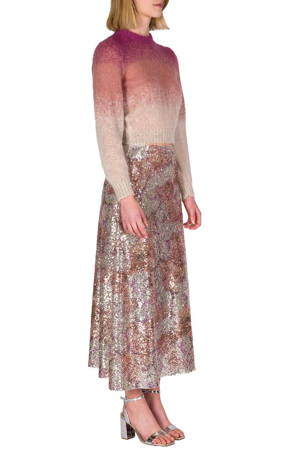 Luisa Beccaria Maglia Mohair Sfumato Acquista Ora