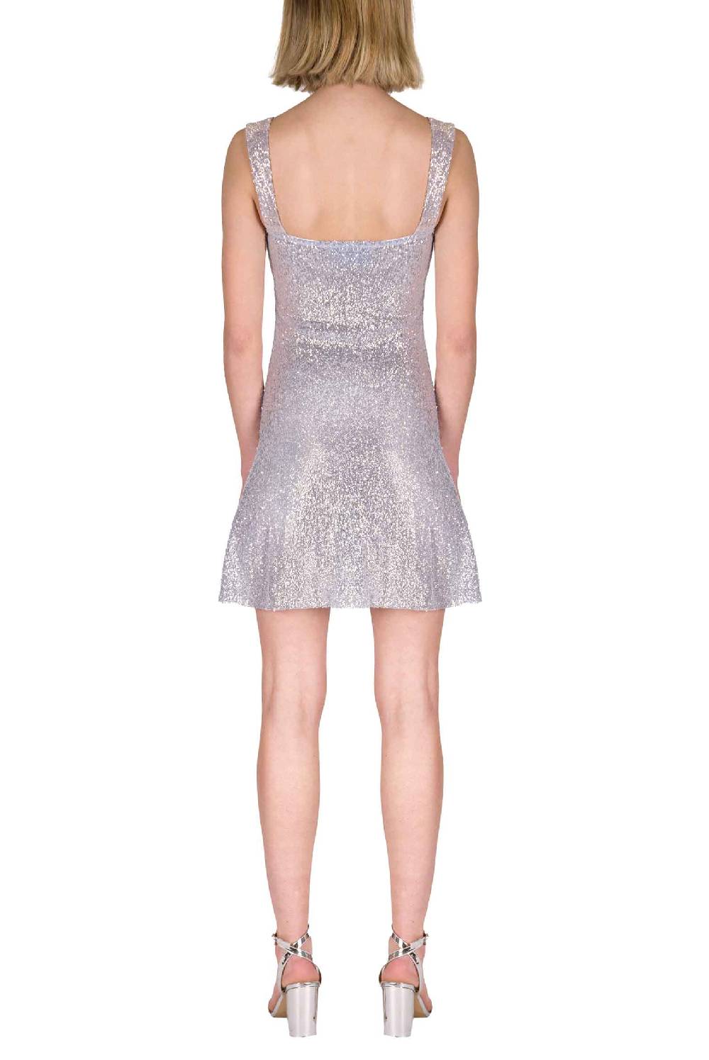 Luisa Beccaria Mini abito bustier con paillettes Shopping online