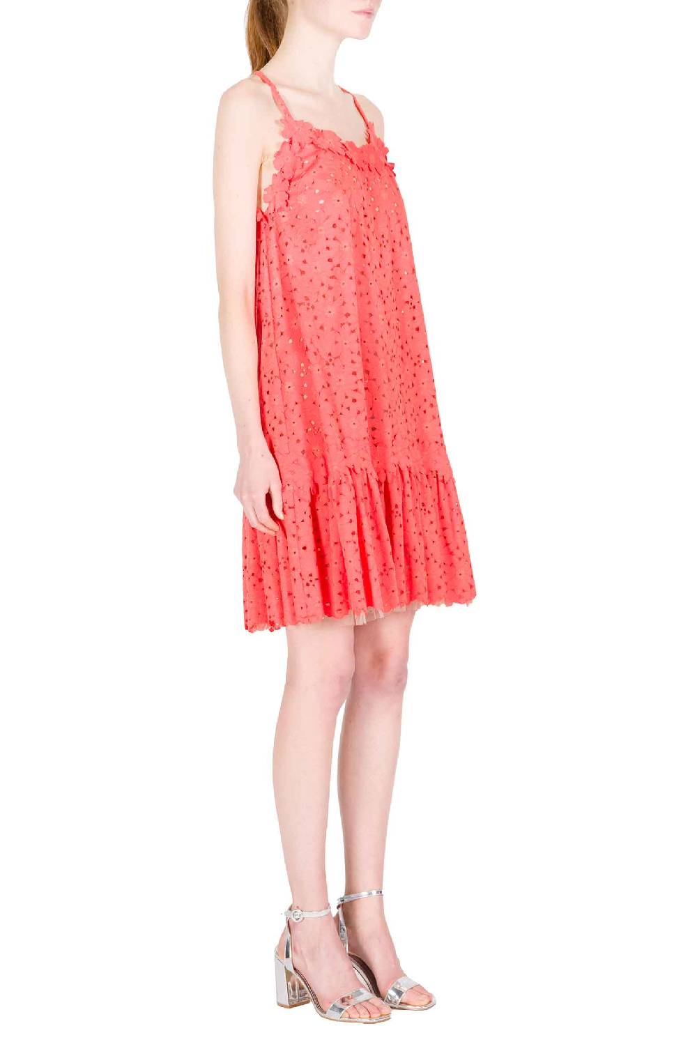 Luisa Beccaria Miniabito in pizzo floreale Fino al 55% di sconto
