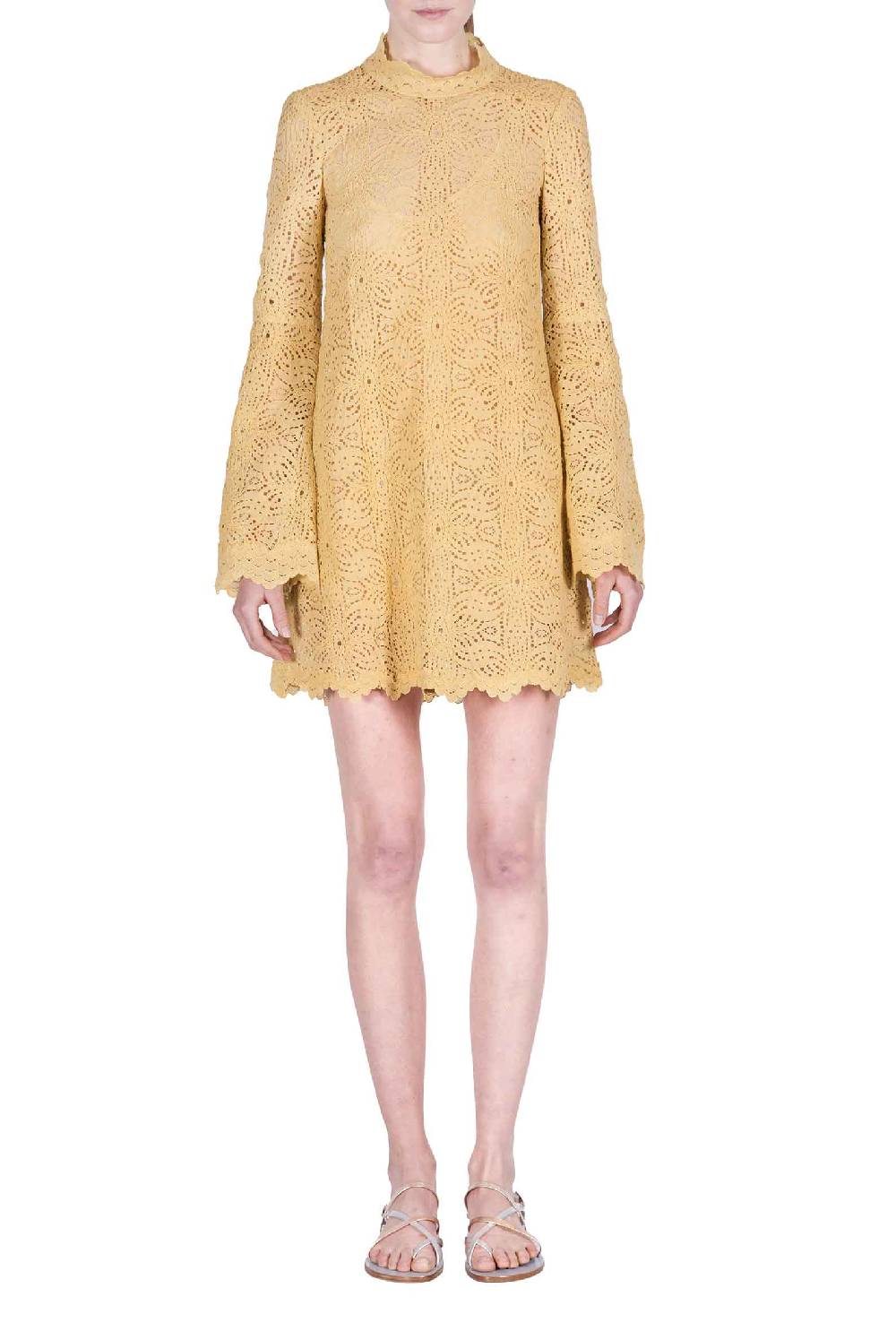 Luisa Beccaria Mini abito in pizzo Promozione Limitata