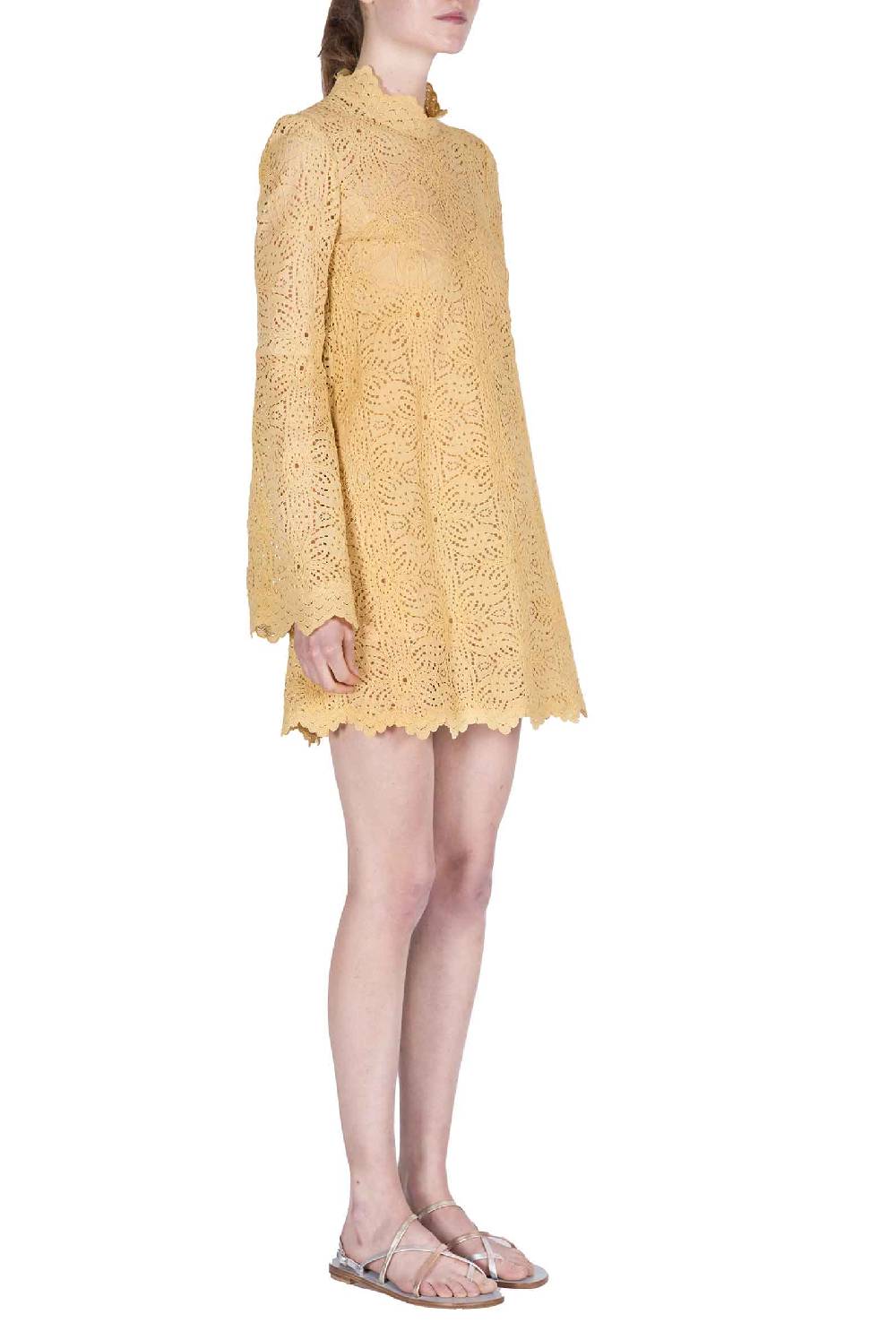 Luisa Beccaria Mini abito in pizzo Promozione Limitata