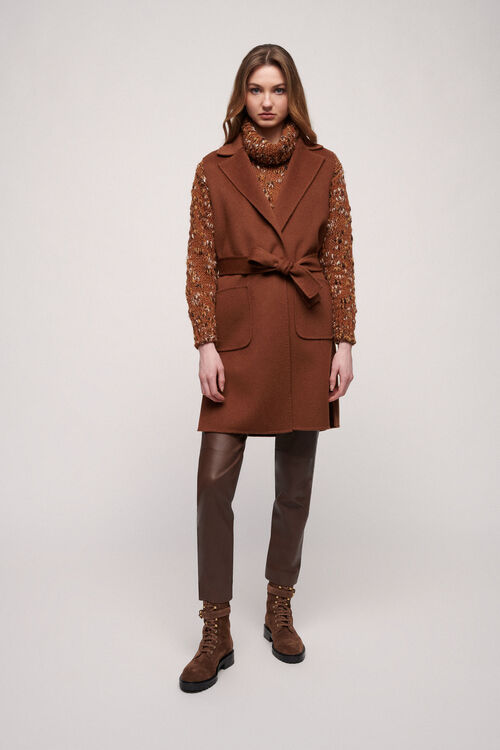 Luisa Spagnoli Sula - Gilet a vestaglia