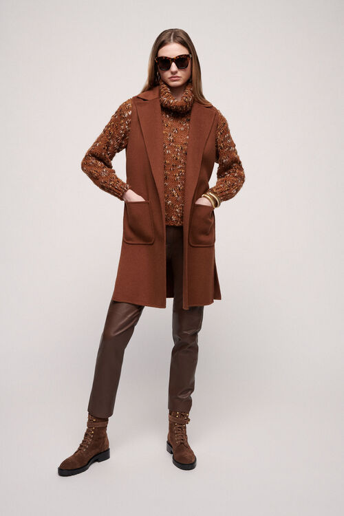 Luisa Spagnoli Sula - Gilet a vestaglia Saldi