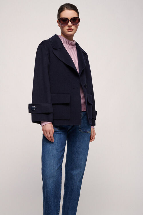 Luisa Spagnoli Stamane - Cappotto caban Offerte