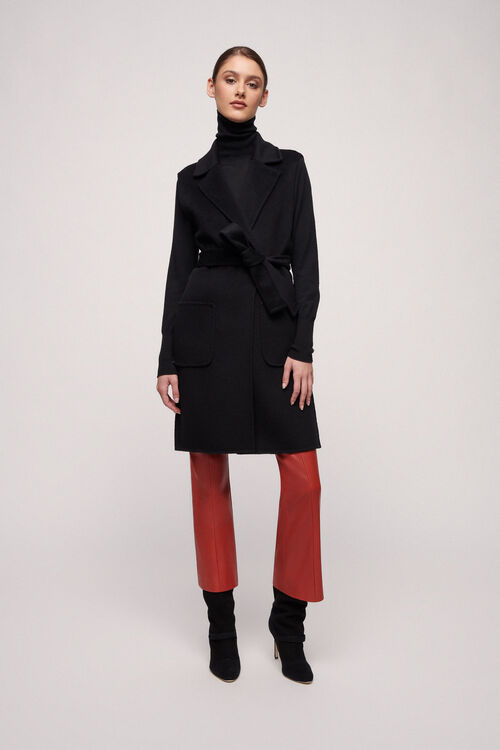 Luisa Spagnoli Sula - Gilet a vestaglia