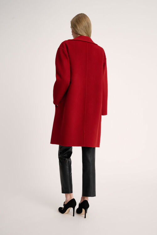 Luisa Spagnoli Scacco - Cappotto in misto lana Vendite Flash