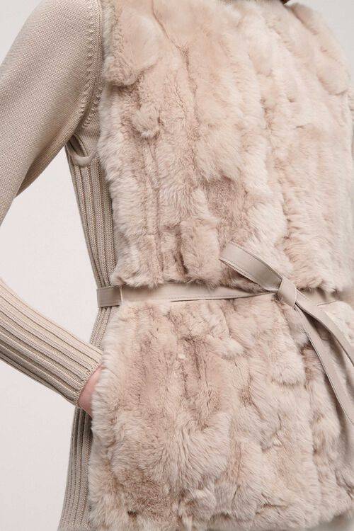 Luisa Spagnoli Mercante - Gilet in eco-pelliccia Moda