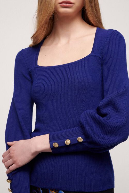 Luisa Spagnoli Millefoglie - Pullover in lana Consegna Veloce