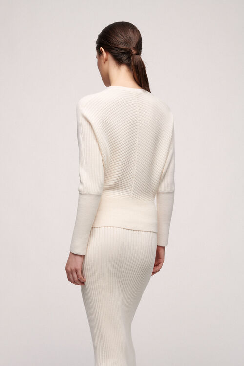 Luisa Spagnoli Mius - Pullover in lana Smaltimento dello stoccaggio