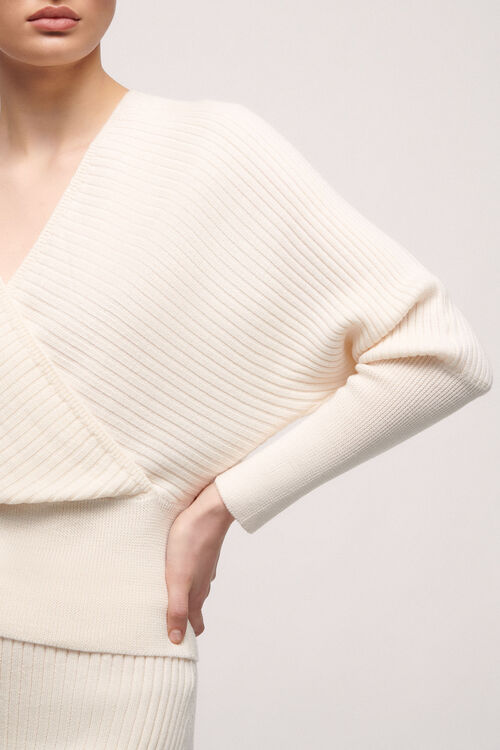 Luisa Spagnoli Mius - Pullover in lana Smaltimento dello stoccaggio