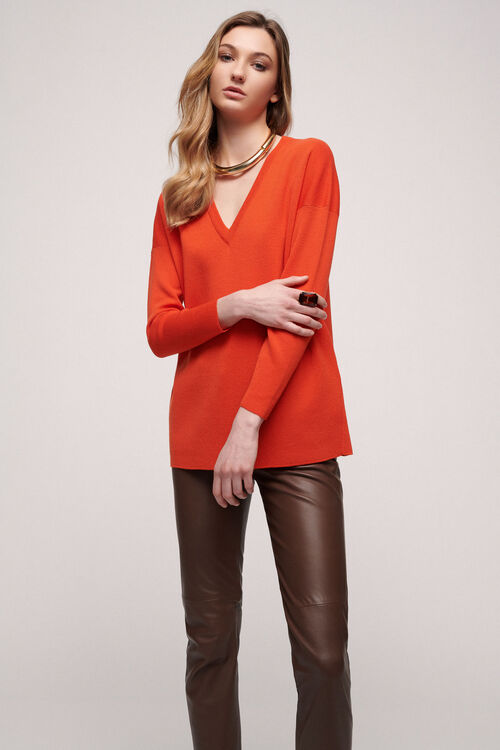 Luisa Spagnoli Mutabile - Pullover in lana Shopping Online