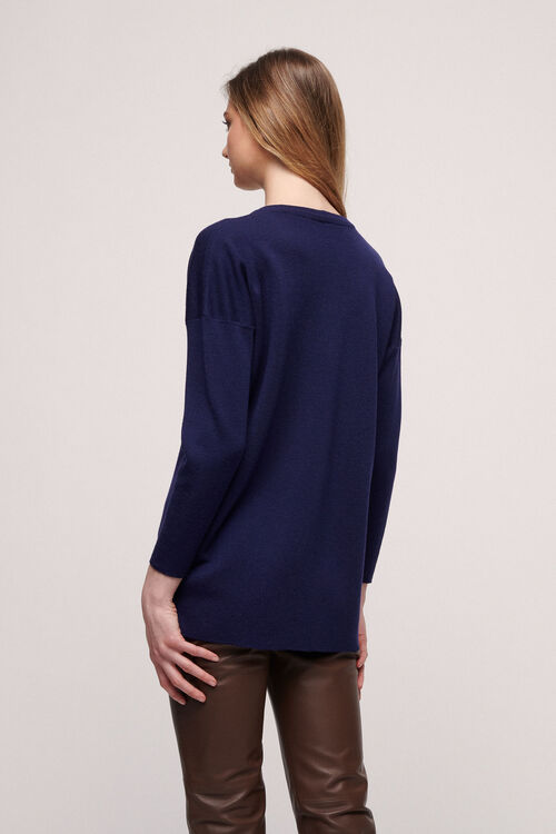 Luisa Spagnoli Mutabile - Pullover in lana In Vendita