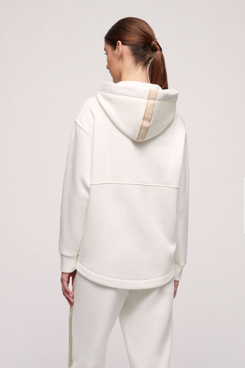 Luisa Spagnoli Lubin - Felpa con cappuccio Moda