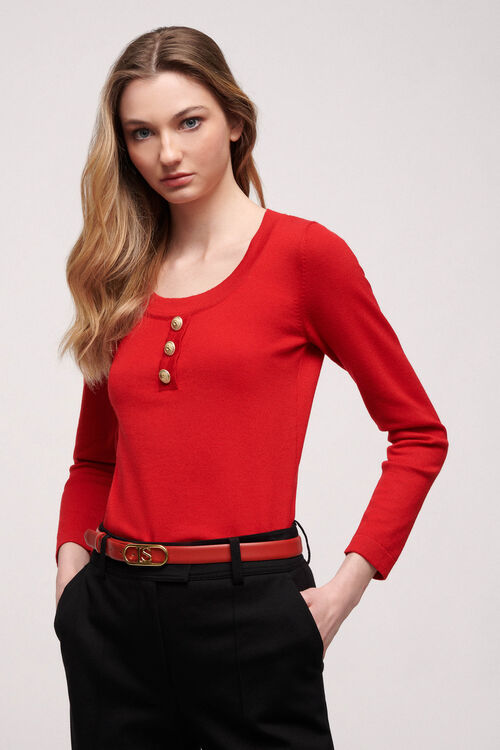 Luisa Spagnoli Mansueta - Pullover elegante Promozione temporanea