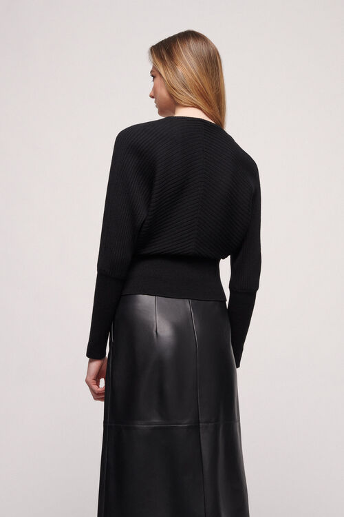 Luisa Spagnoli Mius - Pullover in lana Spedizione Gratuita