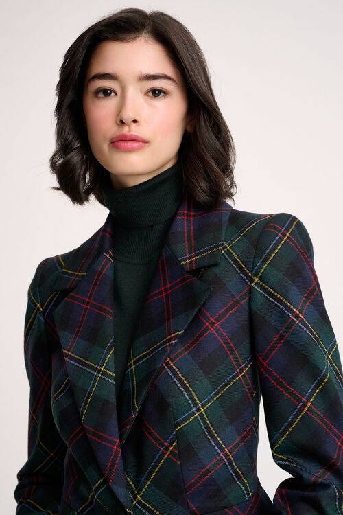 Luisa Spagnoli Soluzione - Blazer tartan Negozi Online